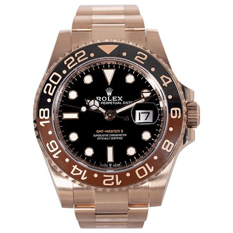 gmt master 2 rose gold.